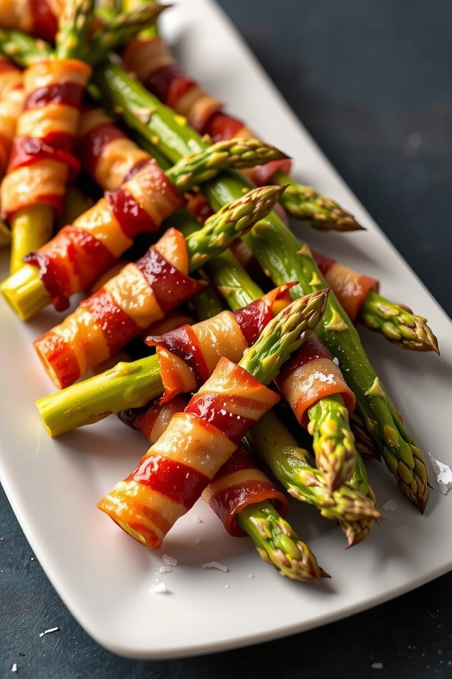 bacon wrapped asparagus appetizer recipe