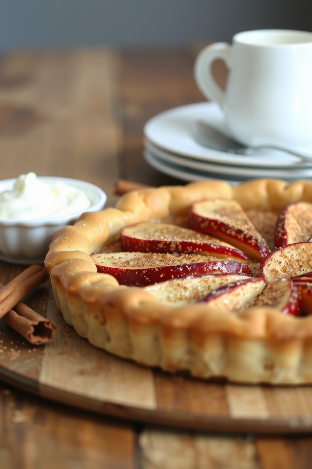 buttery crust filled apples