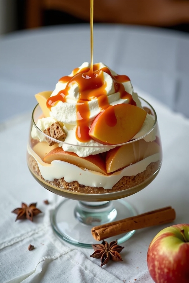 caramel apple trifle delight