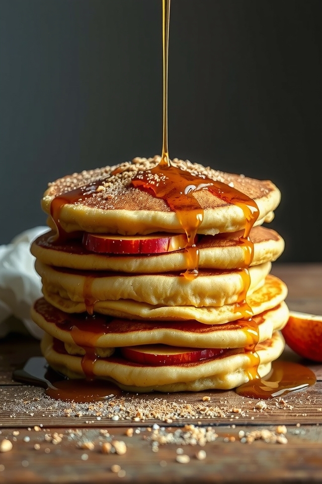 caramelized apple pancake delight