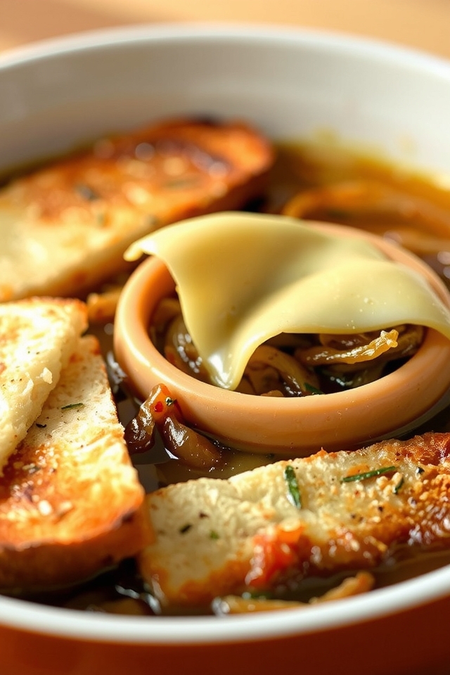 caramelized onions melted gruy re
