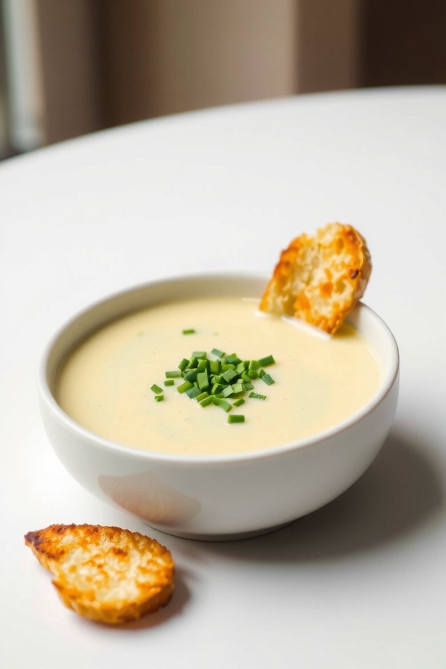 chilled creamy potato soup