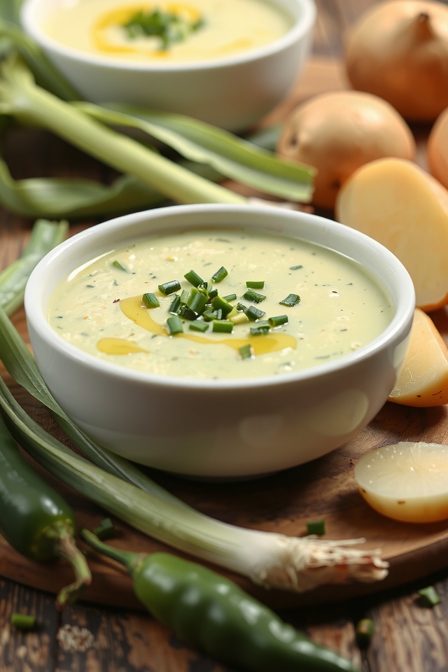 chilled spicy potato soup
