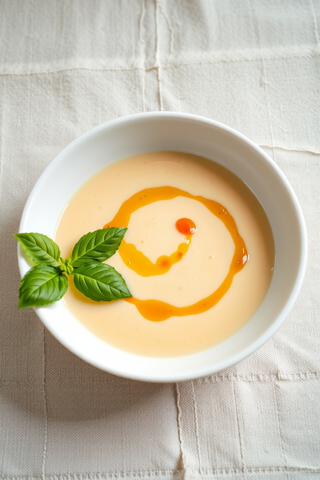 chilled tomato basil soup