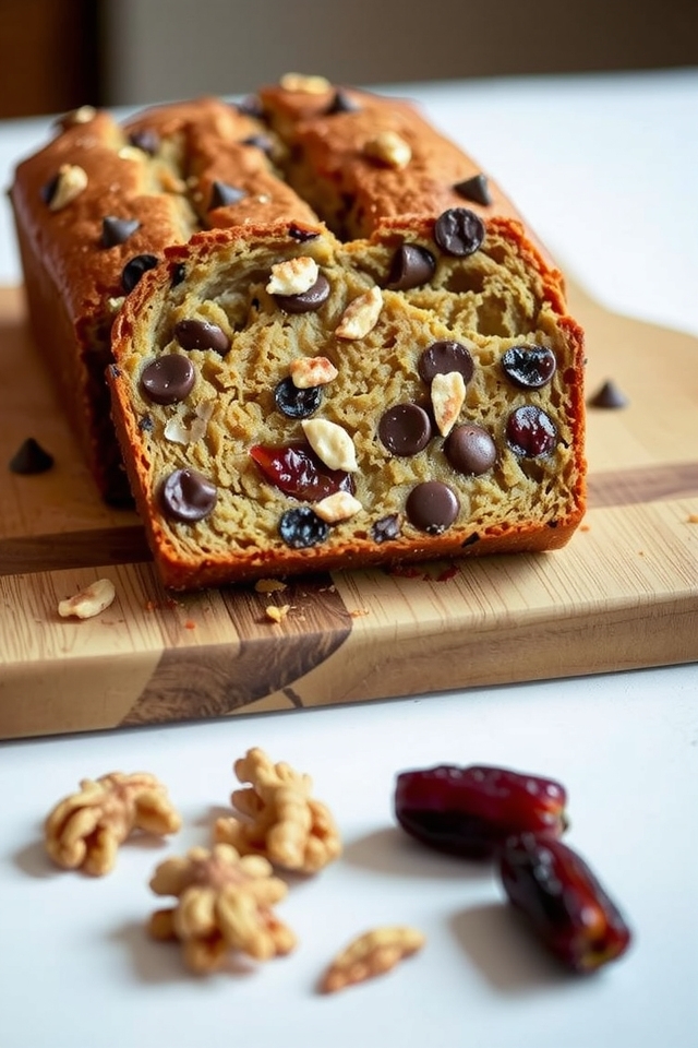 chocolate chip date nut bread