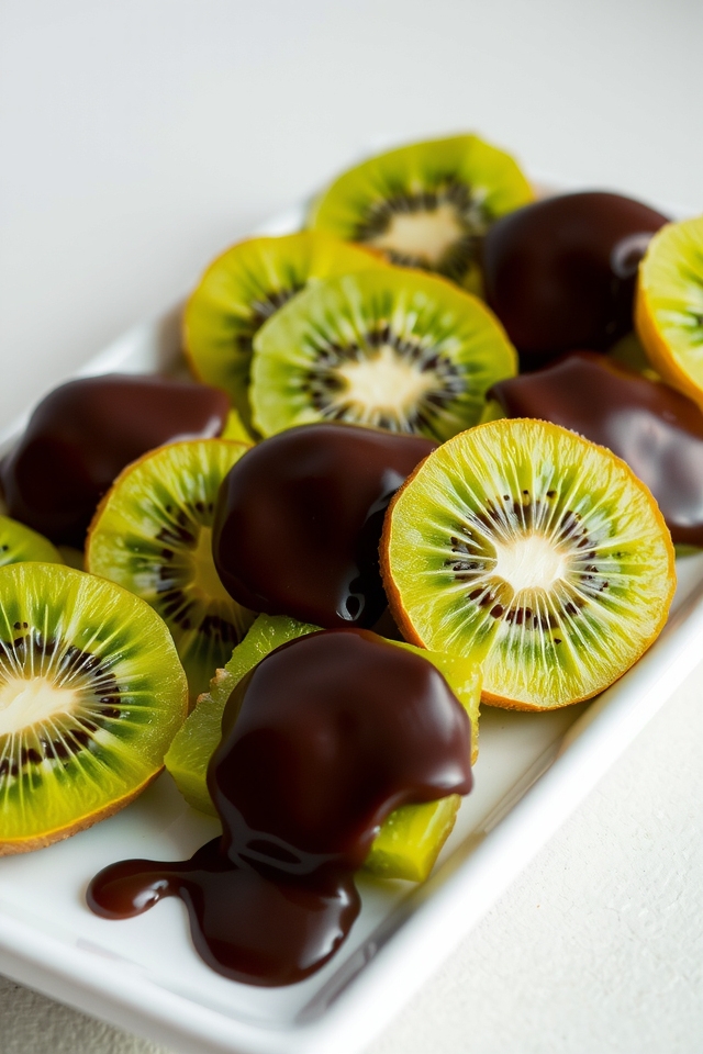 chocolate covered kiwi delights