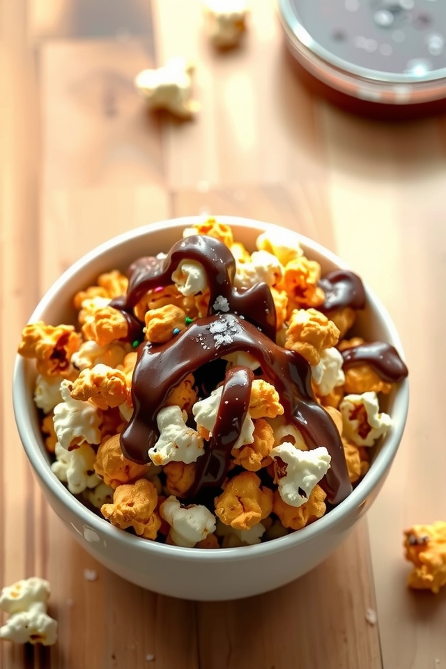 chocolate covered popcorn recipe