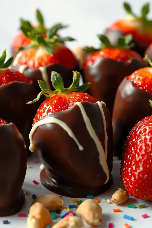 chocolate dipped strawberry delight