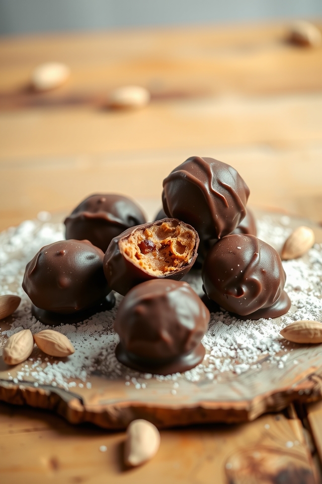 chocolate peanut butter balls