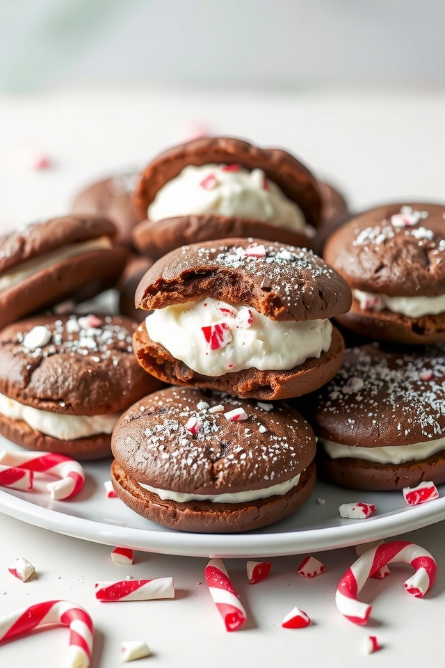 chocolate peppermint holiday treats