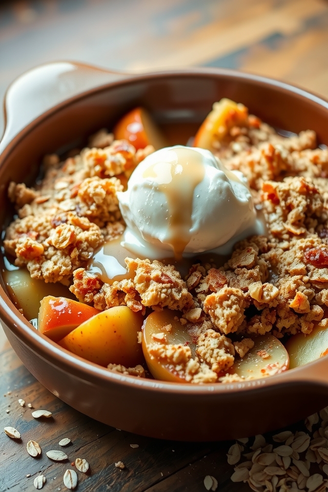 cinnamon spiced apple dessert delight