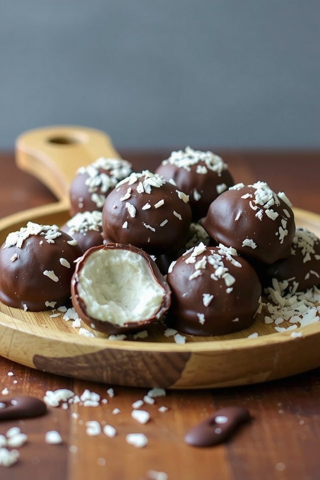 coconut chocolate indulgent treats