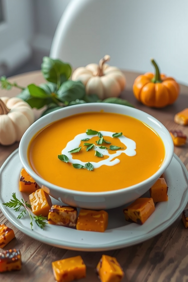 cozy caramelized seasonal soup
