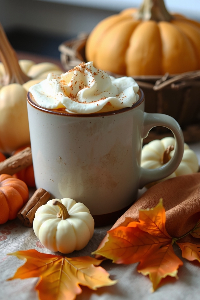 cozy fall coffee delight