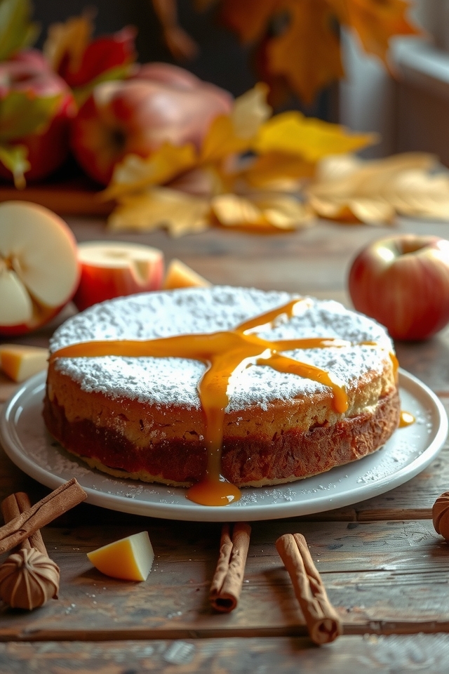 cozy spiced apple indulgence