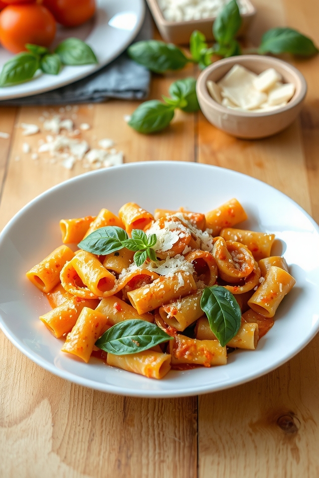 creamy flavorful pasta dish