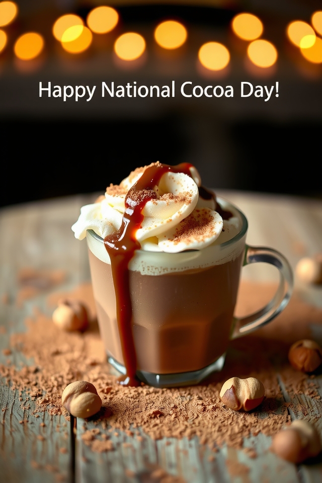 creamy nutella hot chocolate