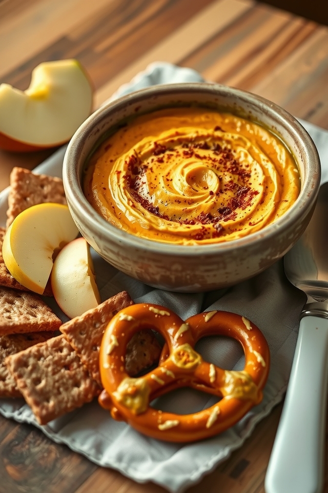 creamy pumpkin dip delight