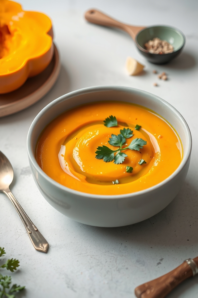 creamy roasted squash soup