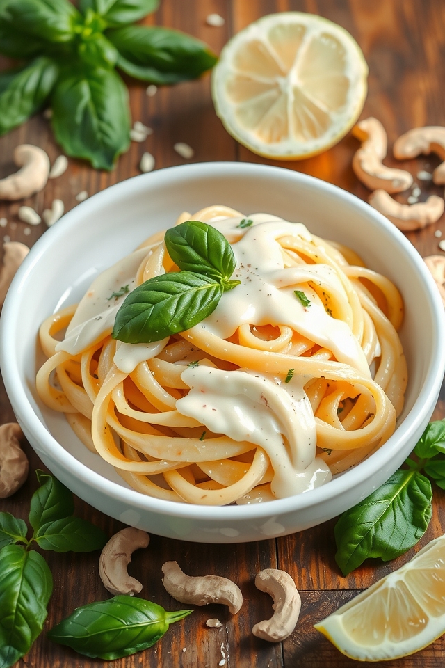 creamy vegan alfredo sauce
