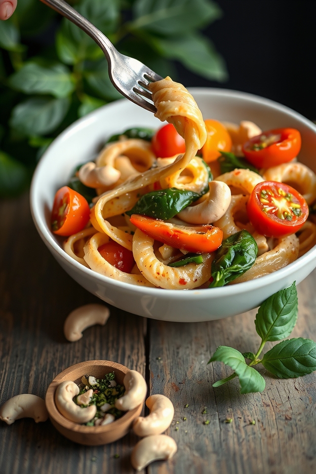 creamy vegan pasta alternative