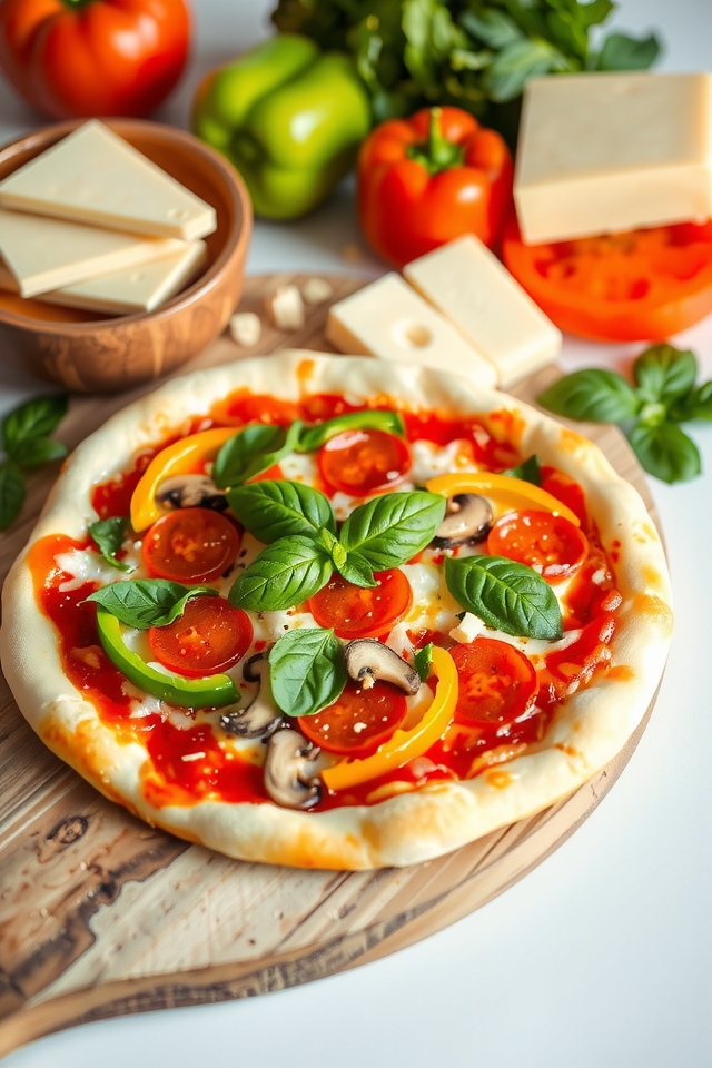creative homemade pizza night