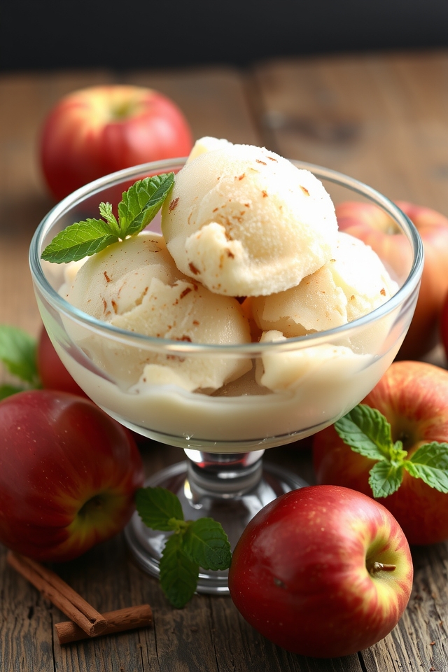 crisp apple frozen delight