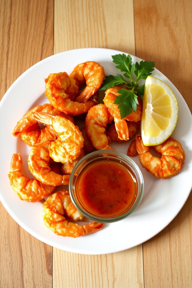 crispy beer battered shrimp deliciousness