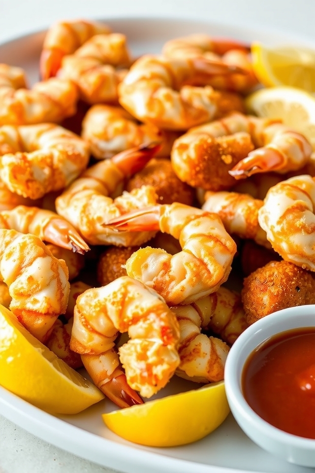 crispy fried shrimp delight