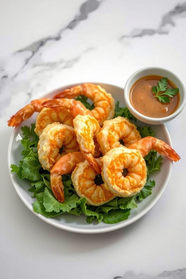 crispy panko breaded shrimp delight