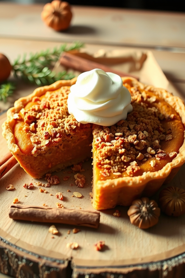 crispy topping creamy filling