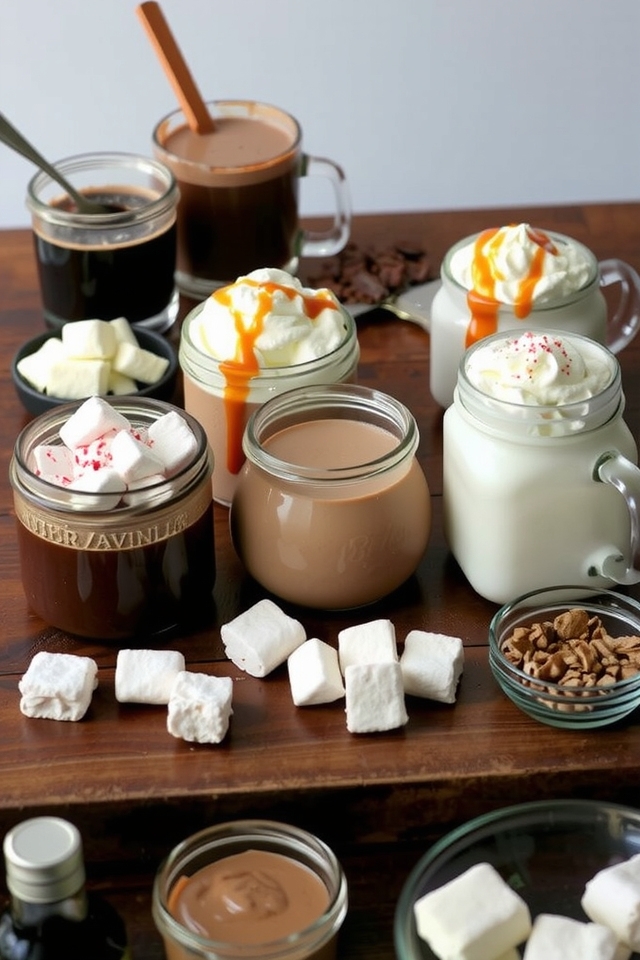 customized hot chocolate experience