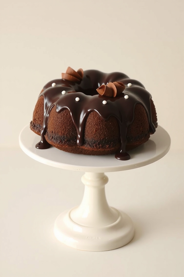 decadent chocolate bundt cake
