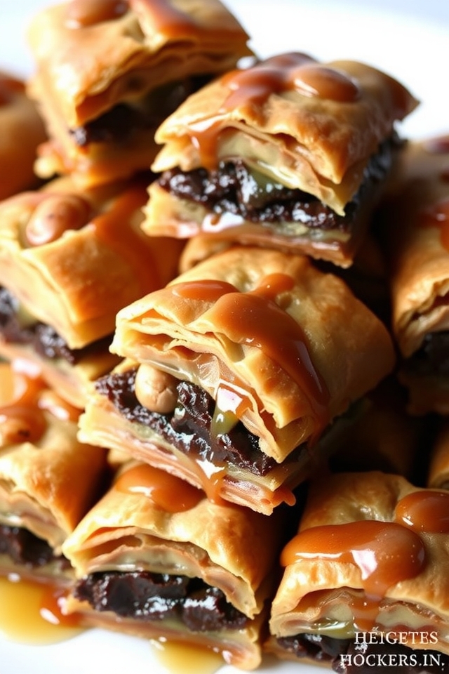 decadent phyllo chocolate hazelnut