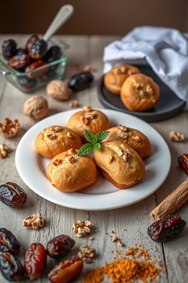 delightful mini date loaves
