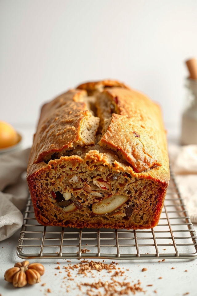 delightful moist apple bread