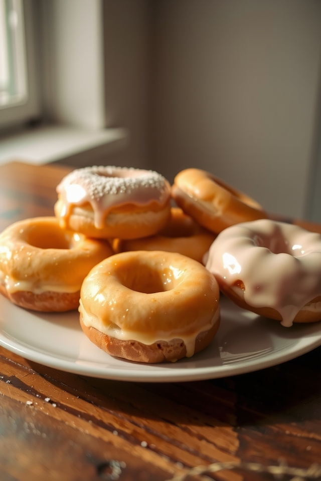 delightful sour cream donuts
