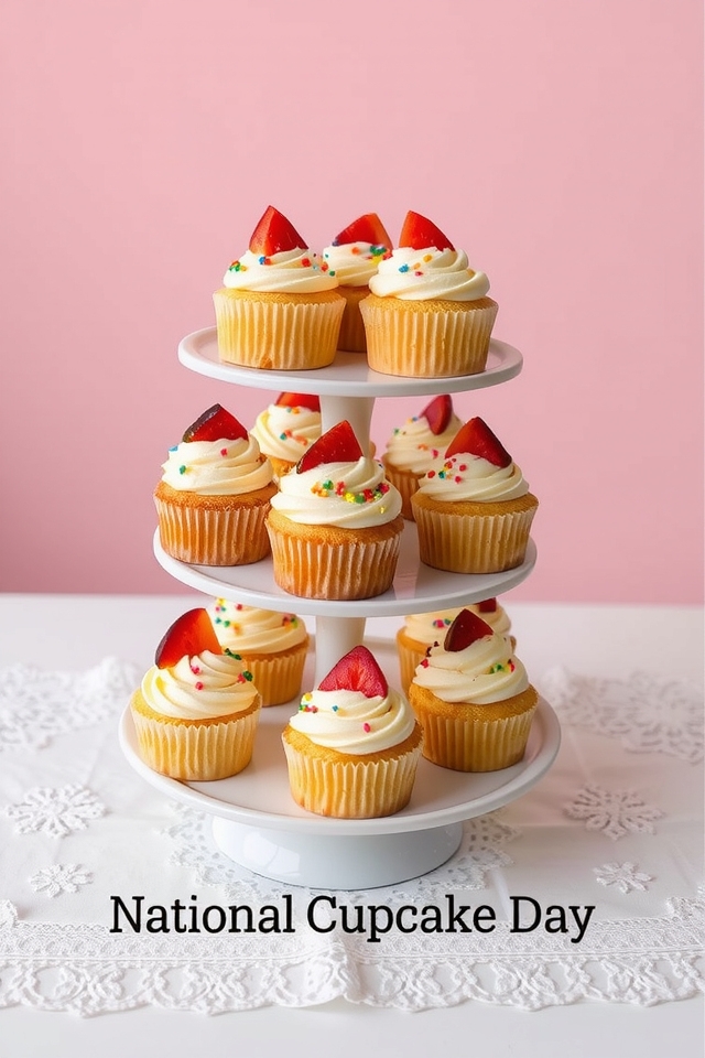 delightful vanilla buttercream cupcakes