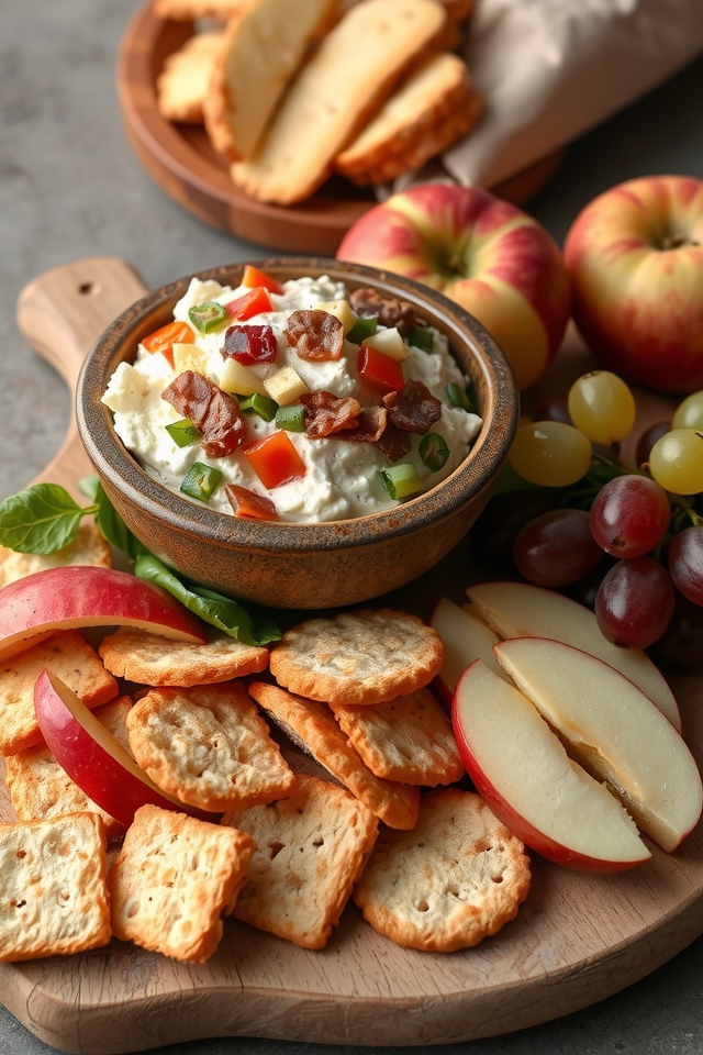festive charcuterie board dip