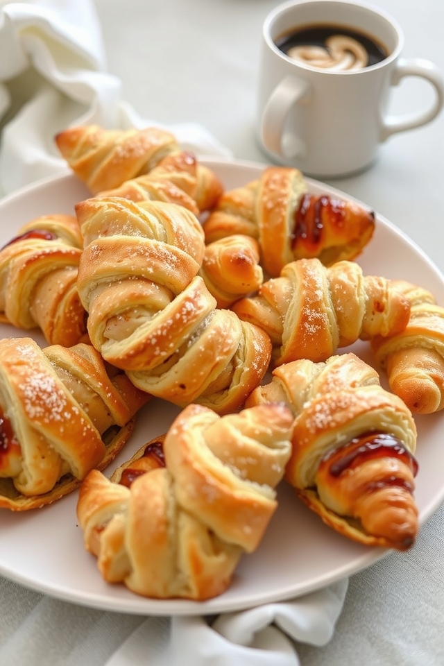 flaky sweet pastry treats
