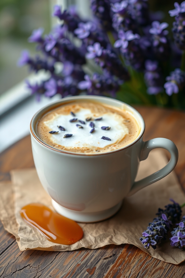 floral espresso sweetened honey