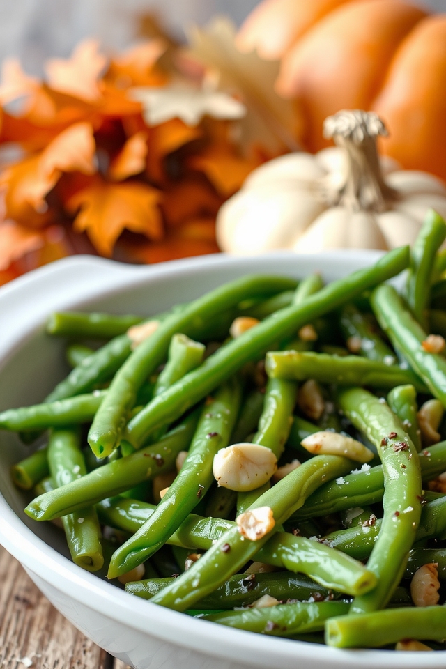garlic butter green beans