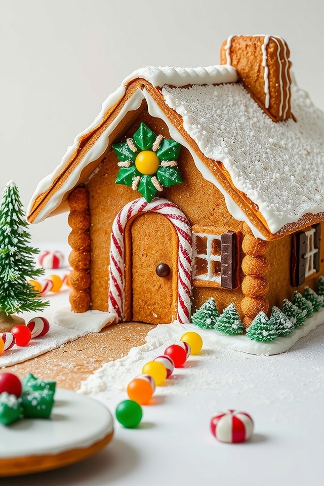 gingerbread cabin holiday magic