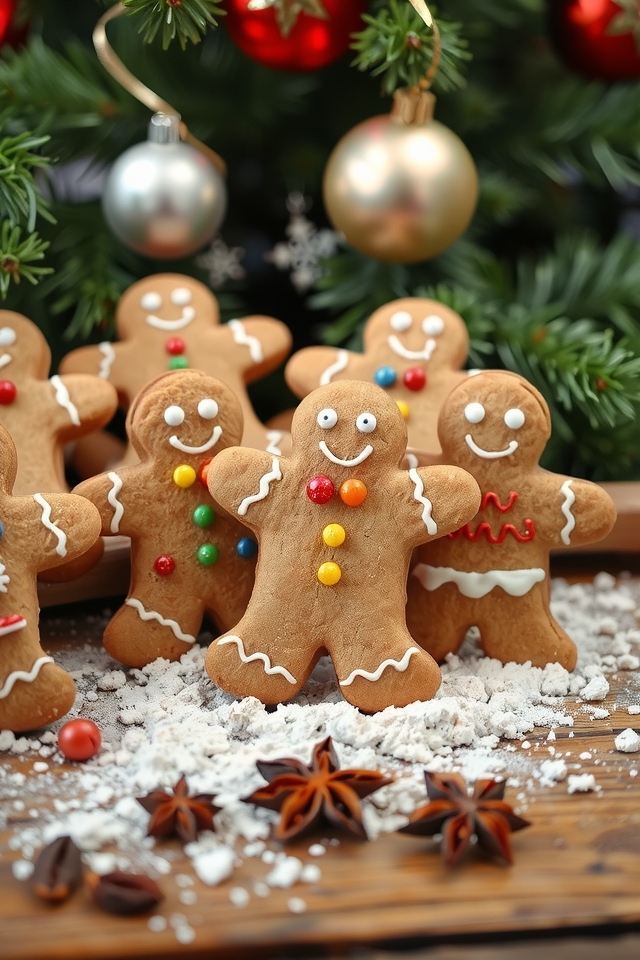 gingerbread men holiday treat