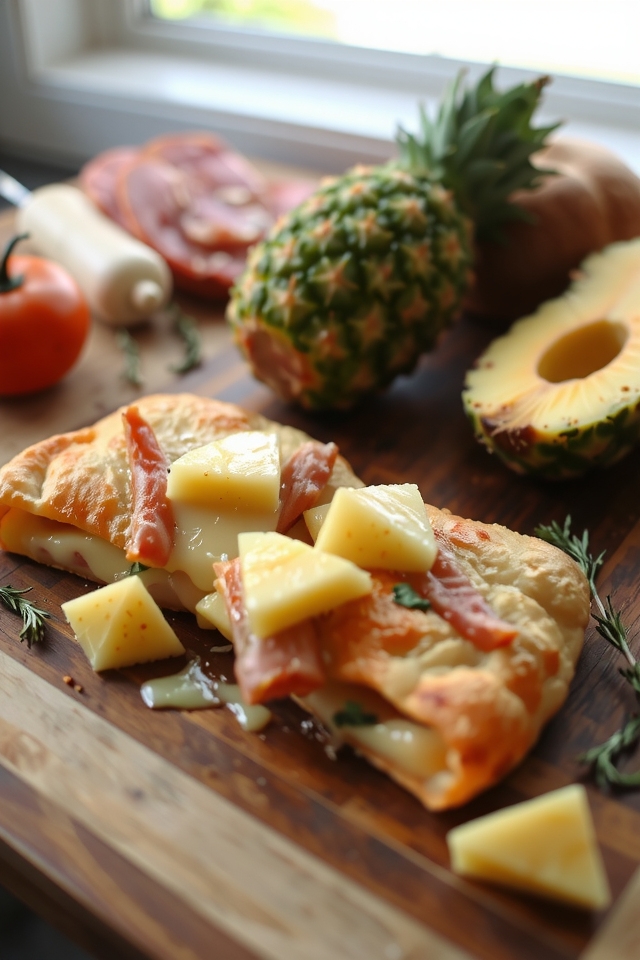 ham pineapple gooey savory