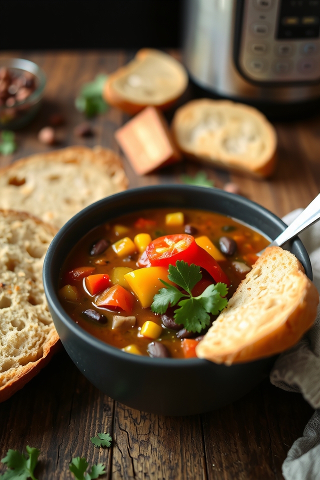 hearty black bean soup