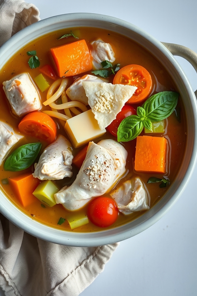 hearty italian chicken soup