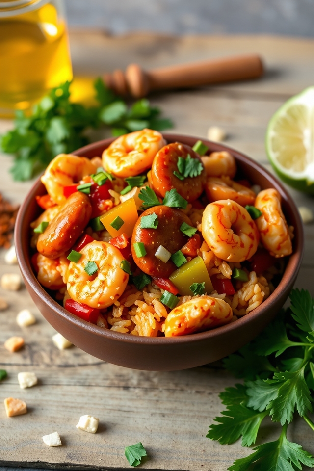 hearty spicy one pot meal