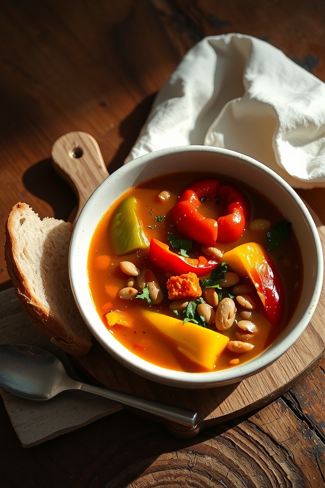 hearty vegetarian soup delight