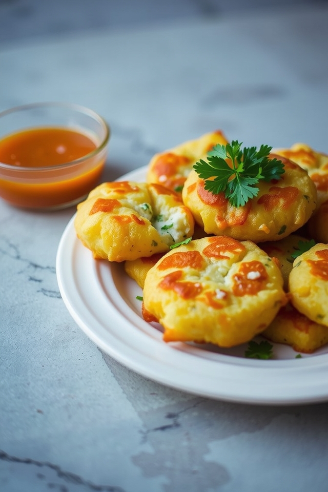 herbed ricotta cheese fritters